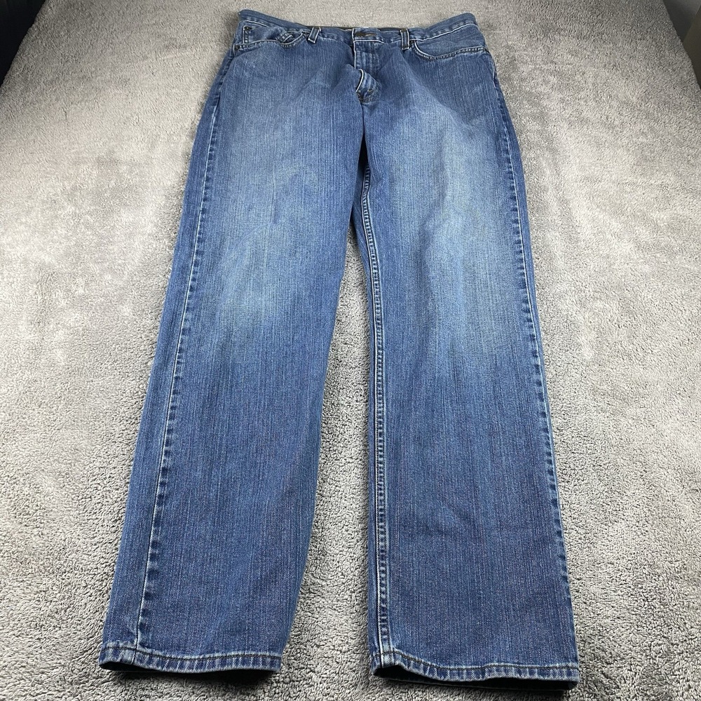 Levis Signature Regular Fit Jeans Mens 36x34 Blue Medium Wash‎ Mid Rise